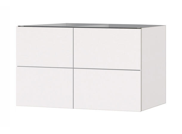 Como 120 Dobbel Standard - Hvit Høyglans 