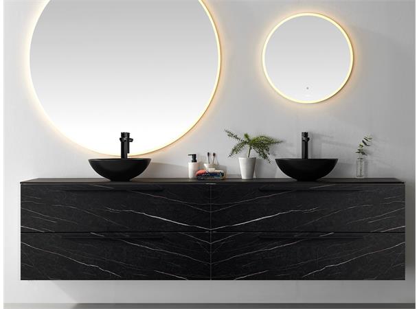 Como 240 Stone - Sort Marmor
