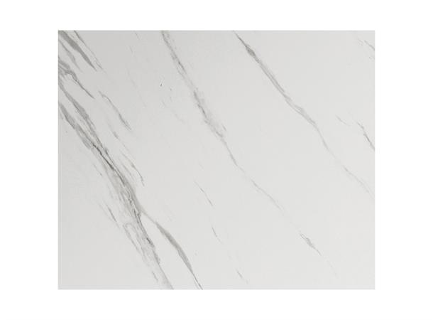 Sidepanel 80 Badekar - Hvit Marmor Como Stone Sidepanel til Neon Badekar 