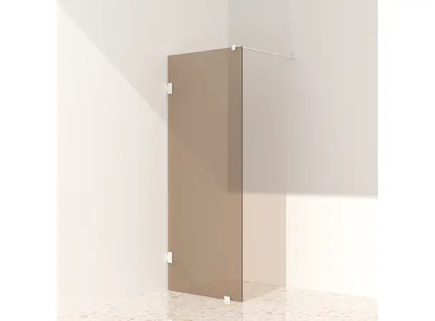 Silvano Fastfelt 100 Hvit Matt - Bronse Glass 