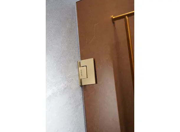 Silvano Fastfelt 90 Hvit Matt - Bronse Glass 