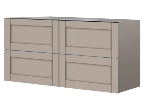 Como 120 Dobbel Standard - Beige Sand Matt 