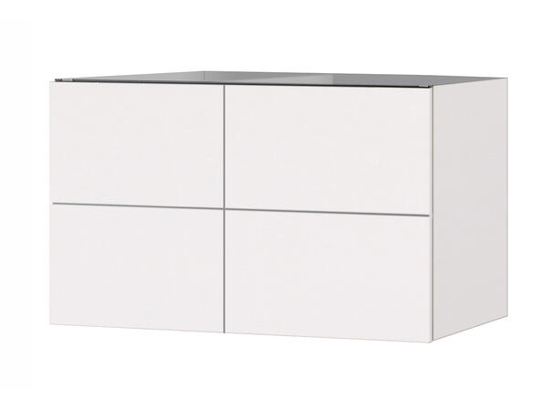Como 120 Dobbel Standard - Hvit Matt 
