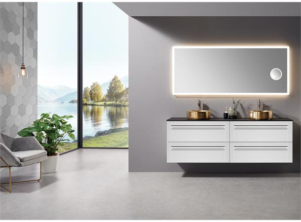 Como 180 Standard - Hvit Struktur