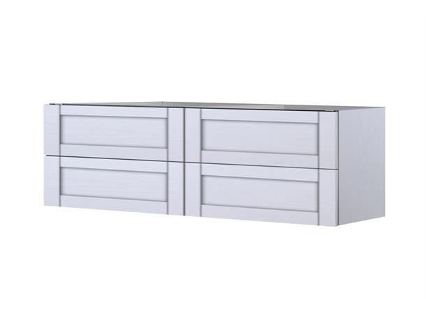 Como 180 Standard - Hvit Struktur