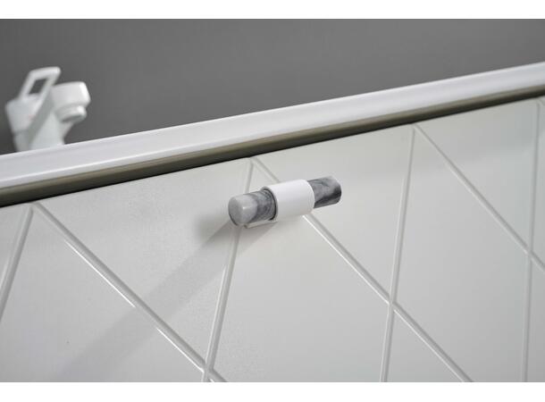 Como 90 SLIM Deco - Hvit Matt 