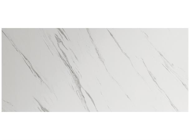 Frontpanel 170 Badekar - Hvit Marmor Como Stone Frontpanel til Neon Badekar 