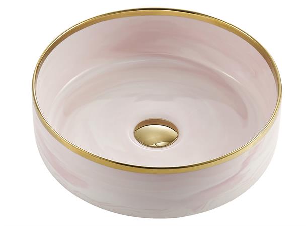 Marino - Rosa Bolleservant i porselen 