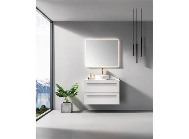 Como 90 Standard - Hvit Struktur