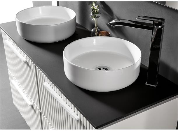 Como 120 Dobbel Exclusive - Hvit Matt 
