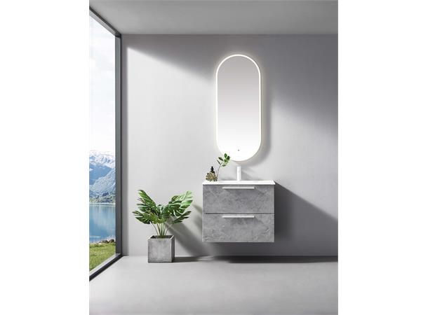 Como 75 Stone - Grå Marmor