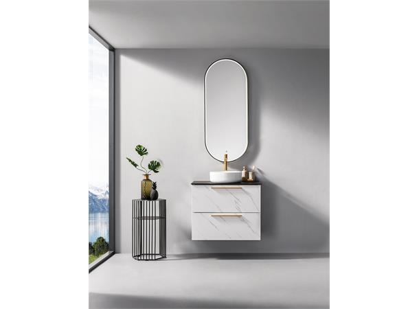 Como 75 Stone - Hvit Marmor