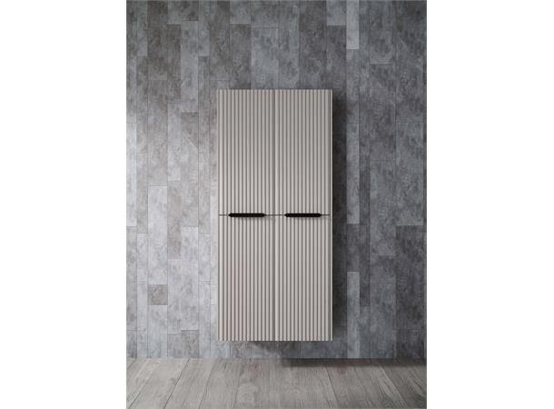 Como Høyskap 2stk Exclusive - Beige Sand Matt 