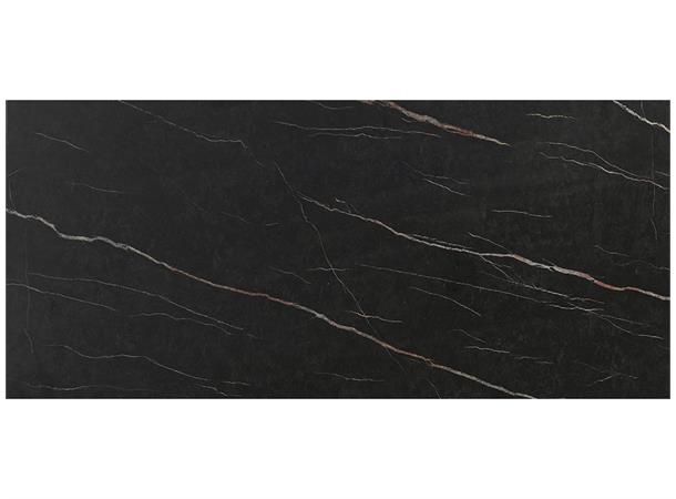 Frontpanel 160 Badekar - Sort Marmor Como Stone Frontpanel til Neon Badekar 