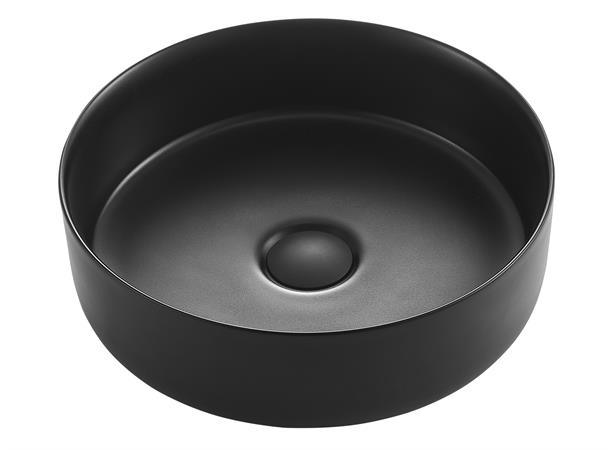 Luna - Matt porselen servant Bolleservant i Sort Matt eller Hvit Matt