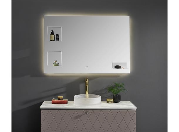 Morello - Hvit Matt Transparent Bolleservant i glass