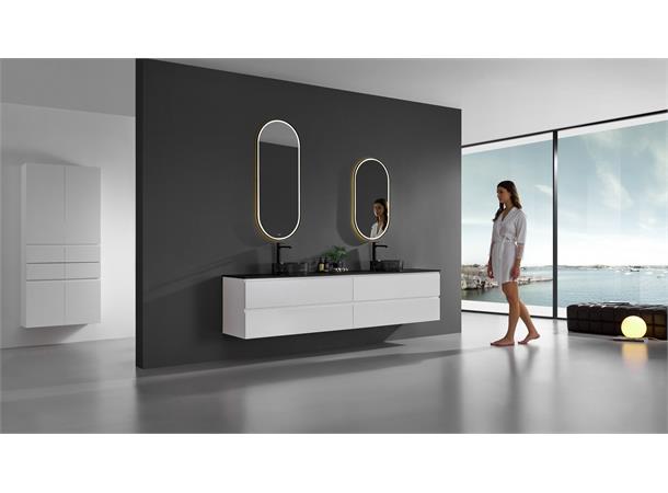 Morello - Sort Transparent Bolleservant i glass
