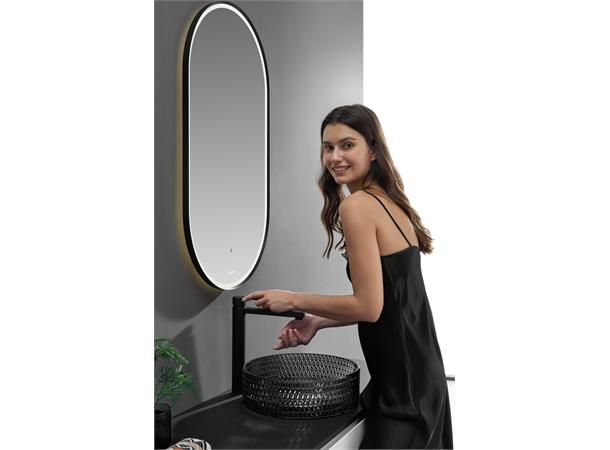 Morello - Sort Transparent Bolleservant i glass