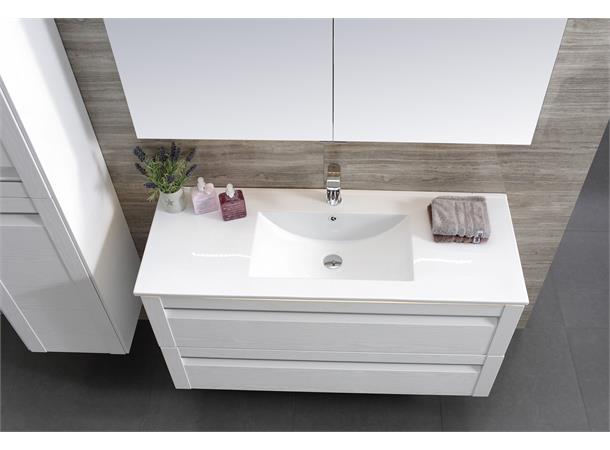 Como 120 Standard - Hvit Struktur