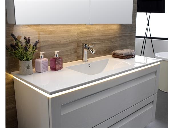 Como 120 Standard - Hvit Struktur