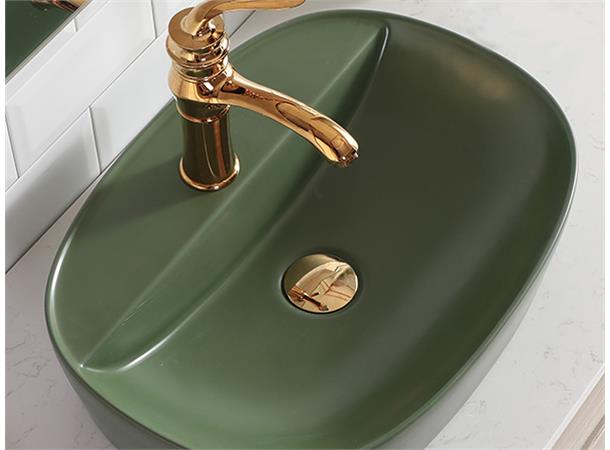 Dino - Oval Matt servant Bolleservant Porselen i 3 Ulike farger