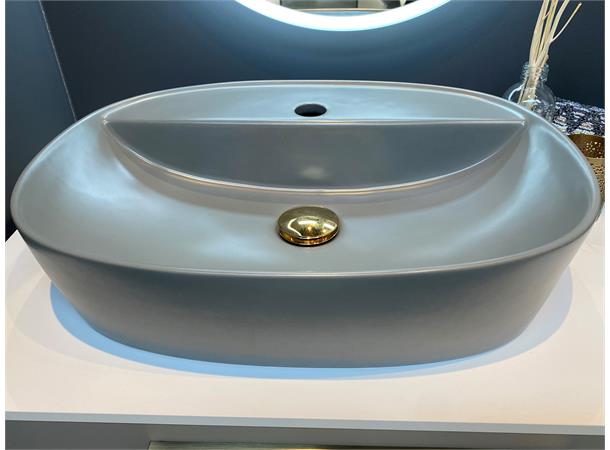 Dino - Oval Matt servant Bolleservant Porselen i 3 Ulike farger