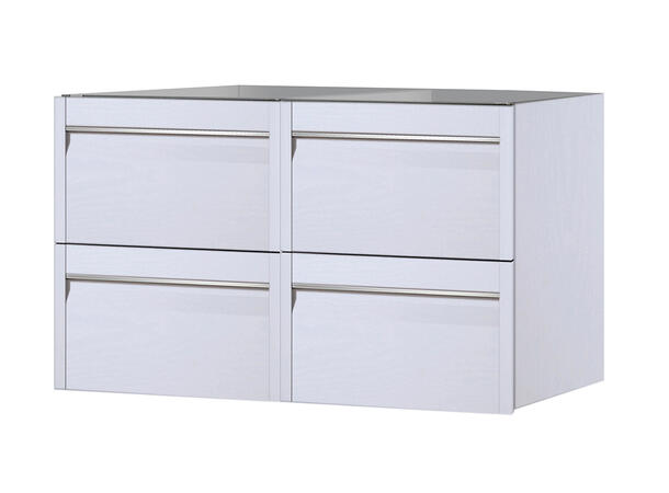 Como 120 Dobbel Standard - Hvit Struktur 