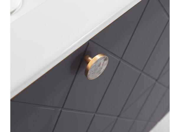 Como 60 SLIM Deco - Koks Grå Matt 