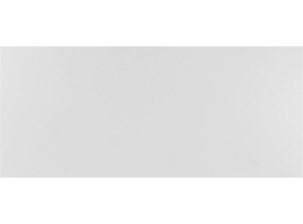 Ponza SLIM 91 - Matt White Benkeplate i HPL - Hvit Matt 