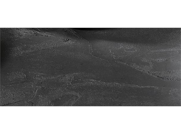 Ponza SLIM 61 - Black Stone Benkeplate i HPL - Sort Skifer