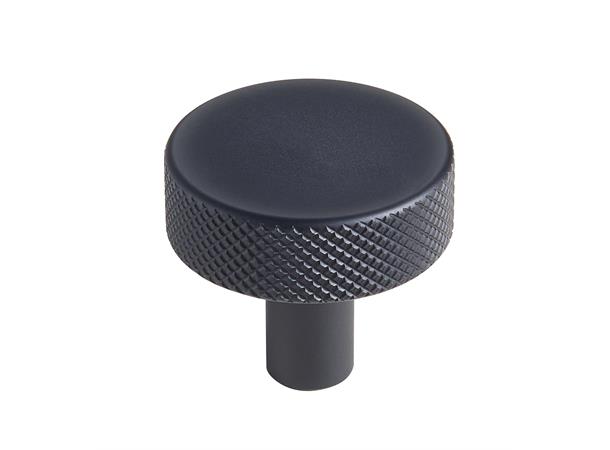 Amato Knott - Sort Matt Med crystal cut mønster 