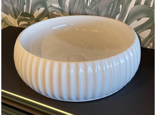 Ruffino - Hvit Bolleservant i porselen 
