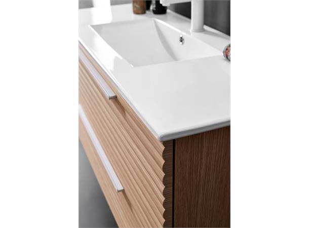 Lisa 120 Enkel Heldekkende tynn porselen servant 
