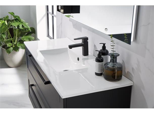 Lisa 120 Enkel Heldekkende tynn porselen servant 