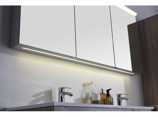 Capri 150 Speilskap med led-lys og underlys 