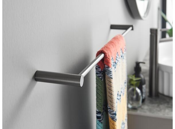 Falco Håndklestang - Gunmetal Håndklestang i rustfritt stål 