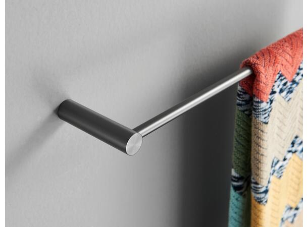 Falco Håndklestang - Gunmetal Håndklestang i rustfritt stål 