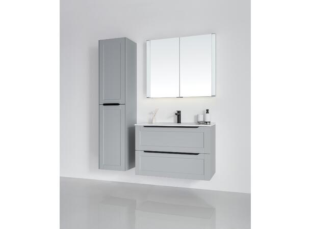 Fano Speilskap med led-lys og underlys 
