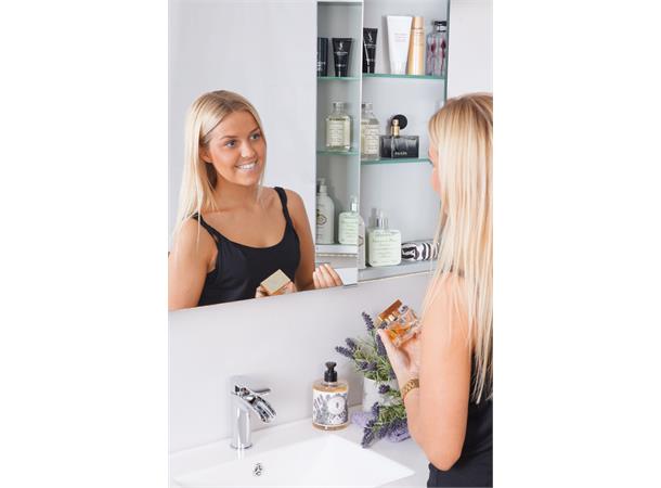 Fano Speilskap med led-lys og underlys