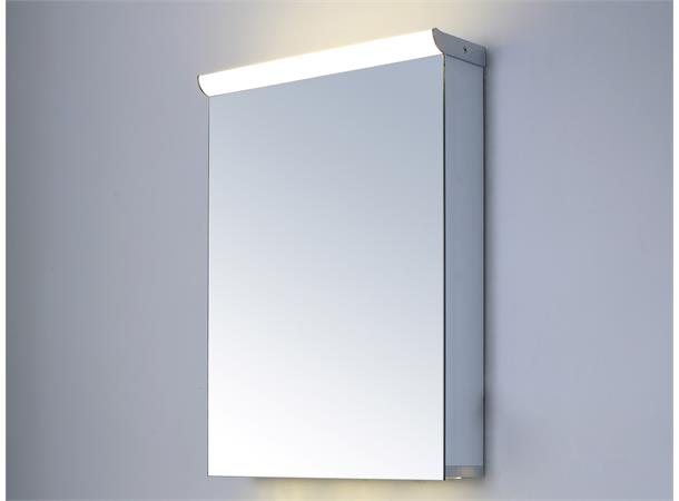Capri 50 Speilskap med led-lys og underlys 