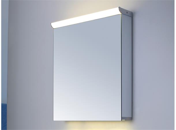 Capri 60 Speilskap med led-lys og underlys 