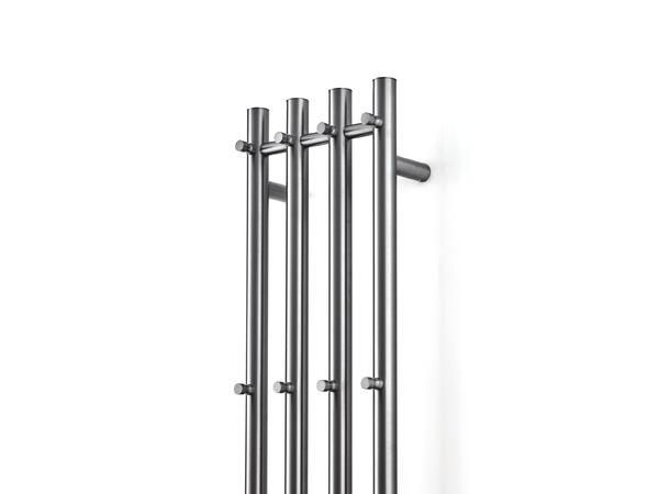 Volante Multi - Gunmetal Håndkletørker med 4 stenger 