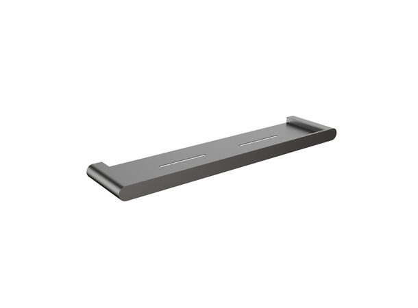 Polito Baderomshylle 50 - Gunmetal Baderomshylle i rustfritt stål 