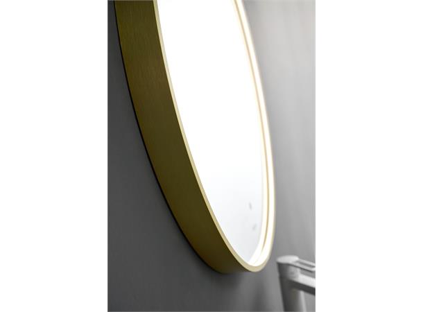 Treviso Rundt speil m/ramme i 3 ulike farger