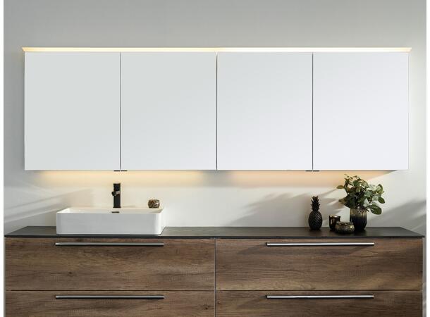 Veneto Speilskap med akryltopp og led-lys 