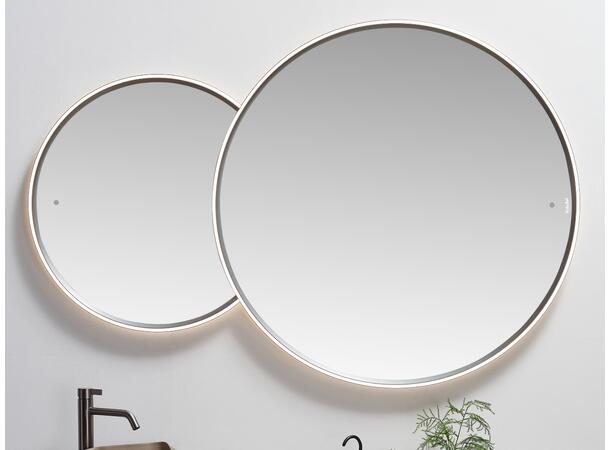Brindisi DUE - Gunmetal Dobbelt speil med duo sensor 