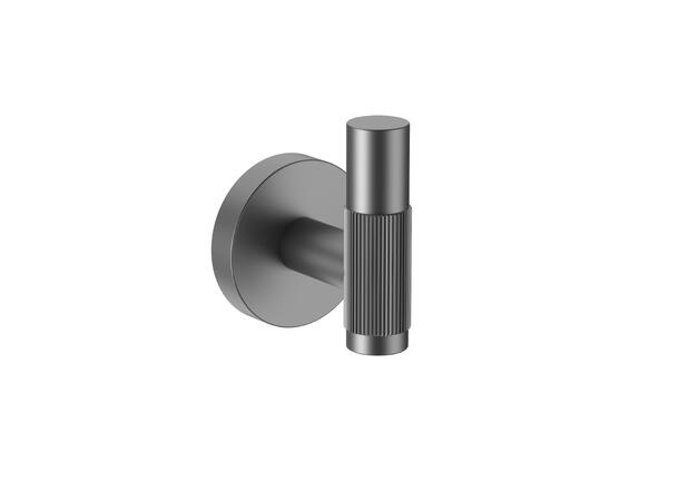 Donato Krok Stor - Gunmetal Håndklekrok i rustfritt stål 