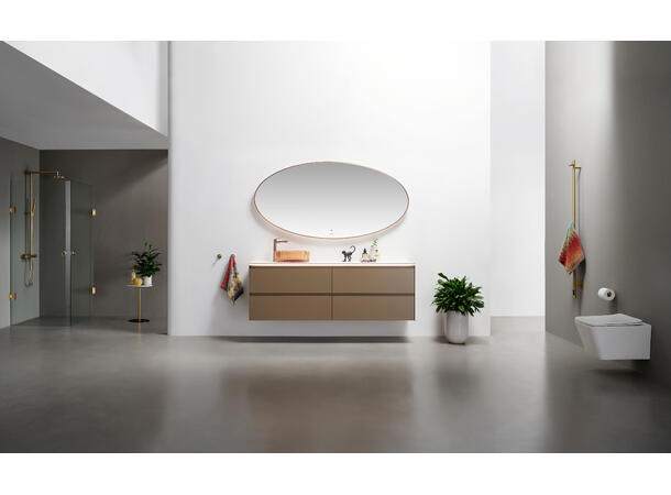 Como 180 Lusso - Myk Brun Matt