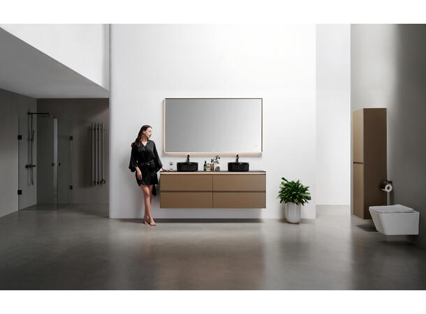 Como 180 Lusso - Myk Brun Matt