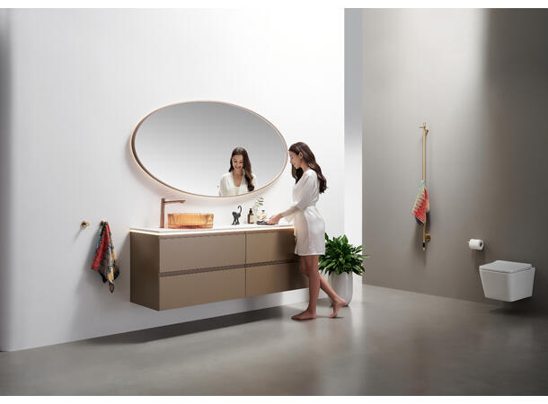 Como 180 Lusso - Myk Brun Matt